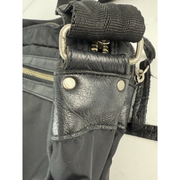 EigenPost Crossbody Travel Purse Bag Black Lightweight Pockets Adjustable‎ Strap - Picture 11 of 13